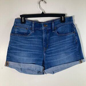 Womens J Crew Classic‎ Denim Shorts Blue 29 Cotton Elastane Style #AW548